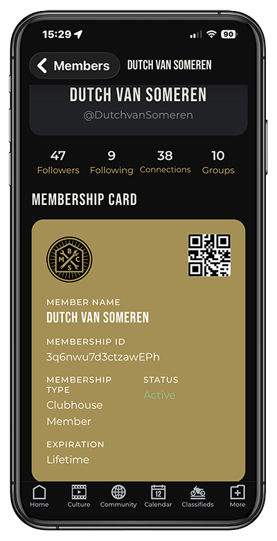 BSMC app screen