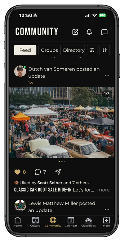 BSMC app screen