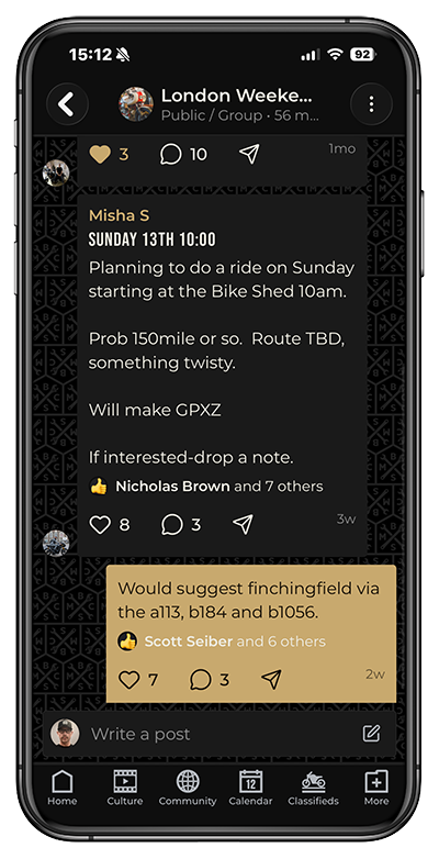 BSMC app screen
